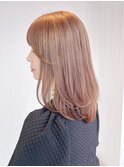 ロングおくれ毛顔周りレイヤー美髪_ba501941