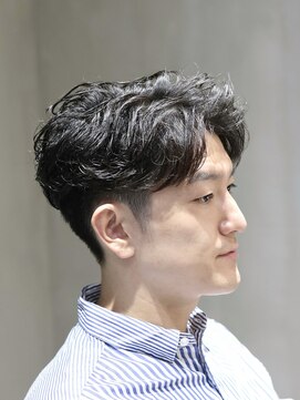 プライベートバーバー 武蔵小杉 新丸子(PRIVATE BARBER) フェザーパーマ清潔感ヘア<理容室>武蔵小杉バーバーシェービング