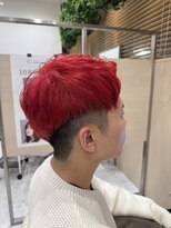 アドラーブル 長岡リップス旭岡店(adorable) 20代 カッコイイ艶感＆透明感 鮮血クリアレッド