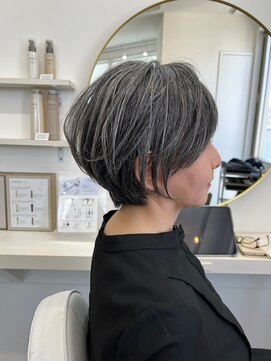 アルトル 池袋2nd(altru) ◇大人可愛い20代30代40代50代前下がりショートボブ丸みショート