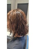 ミディアムパーマヘアー