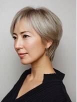 ハーツ(Heart's)&nbsp;ショート×白髪ぼかしカラー