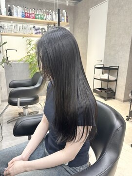 バングス(BANGS) ダークアッシュ　暗めカラー　黒髪