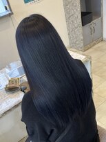 ラピステン 福岡天神 大名店(Lapis)&nbsp;10代・20代/ブリーチ1回～/艶◎透明感◎美白効果◎ブルーカラー