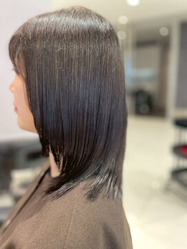 アース 南福島店(HAIR&MAKE EARTH) レイヤースタイル×グレージュ