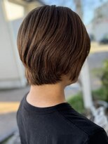 チョコレート(chocolate)&nbsp;髪質改善大人可愛い20代30代40代50代ショートボブ