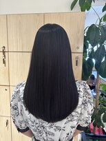 アドラーブル 万代店 (adorable)&nbsp;髪質改善トリートメントでサラツヤロング