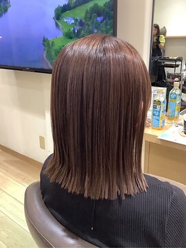 ラファンス 栗林店(LaFENCE) 艶髪/艶感/艶髪/ミディアム/透明感/ブラウン