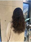 人気！強めロングのスパイラルパーマ