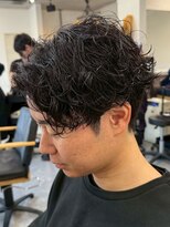 フゥ 宇都宮戸祭(FeU) 宇都宮メンズカットメンズパーマ波巻きスパイラルパーマツイスパ