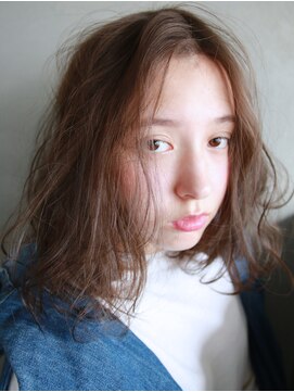 ナヌーク シブヤ(nanuk shibuya) 【nanuk】ほつれ感と透け感で憧れの外国人風に◇グレー系カラー