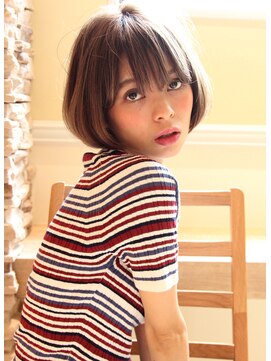 レウナ 外苑前(Reuna) 大人可愛くニュアンス小顔ボブ・お手入れ簡単