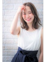 ソア 武蔵小杉(SOAR)&nbsp;ラベンダーパープル、ダークカラーローライトのレイヤーカット