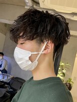 エリマ 調布(elima)&nbsp;メンズパーマ/スパイラルマッシュ/ツーブロック刈り上げ