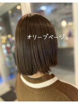 ヘアーアンドメイク アズール 志木店(Hair&Make Azur) オリーブベージュ