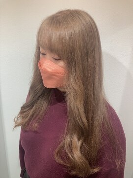 リー 京橋(Lee) 【Lee京橋】ロング×ブラウンベージュ