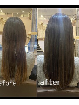 ルスリー 登米店(Lsurii) 髪質改善カラー