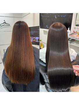 ワンヘアーアシスト(ONE HAIR assist) 【ONE HAIR】プルスイルミナカラー☆グレージュカラー