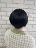 丸みショートボブ
