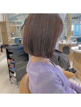 ロンド シャルム 吉祥寺(Lond charme) ショコラアッシュ髪質改善ヘルシーボブ縮毛矯正吉祥寺美容室