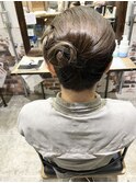 夜会巻き