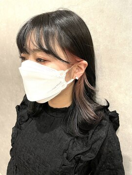 ムード タテマチ(mood tatemachi) シアーピンクインナーカラー