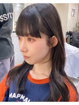 ロンドアヴァントゥス 池袋(Lond aventus) 韓国レイヤー/韓国風/ボブ/髪質改善/黒髪/ブリーチなし〔池袋〕