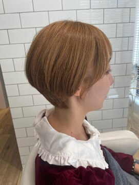 ルシードスタイル グローバルディー 稲毛店(LUCIDO STYLE GLOBAL.D) ハイトーンショートボブ【稲毛】