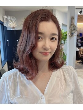 エミール(Emiile) 大人のレイヤー×ピンクベージュ