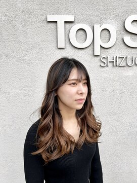 トップスタイル シズオカ(TopStyle SHIZUOKA) ロング×バレイヤージュ×美髪