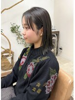 アム(amu)&nbsp;髪質改善酸性ストレート×オリーブグレイジュ