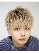 アレス バイ シカ 神戸三宮元町店(ALLES by Cica)&nbsp;スパイキーツイストマッシュ兵庫ツイスト兵庫メンズパーマ