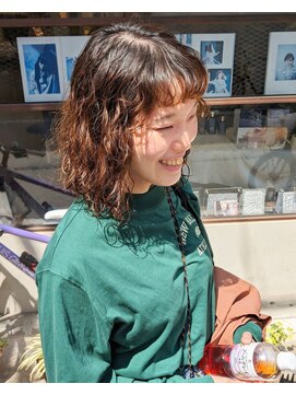 ヒカリス 東三国(HIKARIS) 笑顔溢れる/カーリーヘア/ミディアムボブ