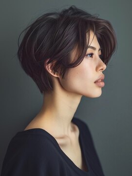 アルトリスト(Altruist Aging×HAIR&SPA) ★ダークアッシュ大人ガーリーボブ着物似合わせカット/髪質改善