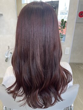 ユニック コウベ(unique KOBE) 髪質改善カラー×ワインレッド