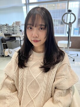 エアー 銀座(air) レイヤーカット／ナチュラル／モテ髪/銀座/ロングレイヤー