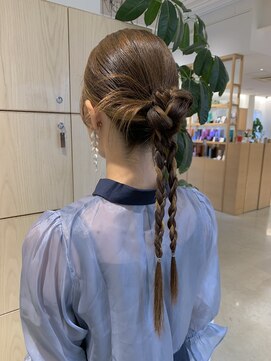 アドラーブル 万代店 (adorable) カチモリヘア【お呼ばれヘア】