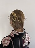 保存数1600超えの大人気ヘアセット（卒業式）