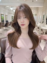 フォルテ 表参道店(FORTE) 【フォルテ千鶴】チェリーブラウン/デジタルパーマ/ベース/韓国