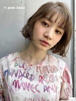 パム 王子(PAM.)&nbsp;【hana】ハイトーンボブ♪