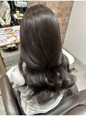 暗髪カラー/透明感/艶髪/梅田/20代