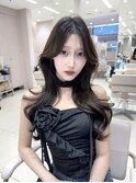 【瀬谷凌人】上品さ溢れる暗髪韓国ヘア