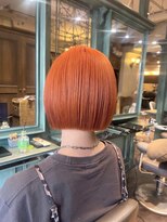 モナン(monan)&nbsp;アプリコットオレンジブラウンオレンジベージュダブルカラー