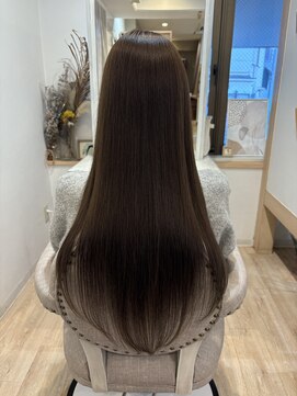 ビューティーサロン グレース(BeautySalon GRACE) 髪質改善イルミナカラーでツヤ感ストレート