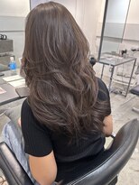 フォト 富山(foto)&nbsp;暗めカラー/レイヤーカット/マロンベージュ/くすみベージュ/富山