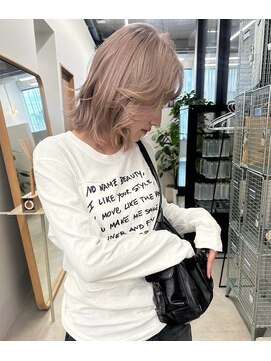 キオクエコ(KIOX eko) ベージュカラー/レイヤーボブ/名古屋ボブ