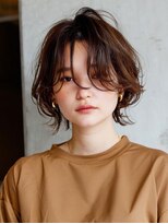 アンドレイ 表参道(andrey)&nbsp;クラゲヘアー/小顔に見せるヘア/ココアベージュ/表参道