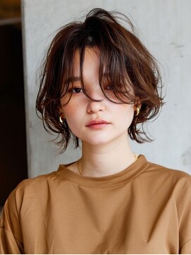 アンドレイ 表参道(andrey) クラゲヘアー/小顔に見せるヘア/ココアベージュ/表参道