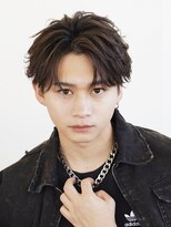 ビカム 名駅(become) 【コンマフェザーパーマ】メンズパーマセンターパート