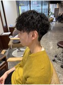 10代　20代　メンズヘア　ツイスパ　マッシュ　刈り上げ